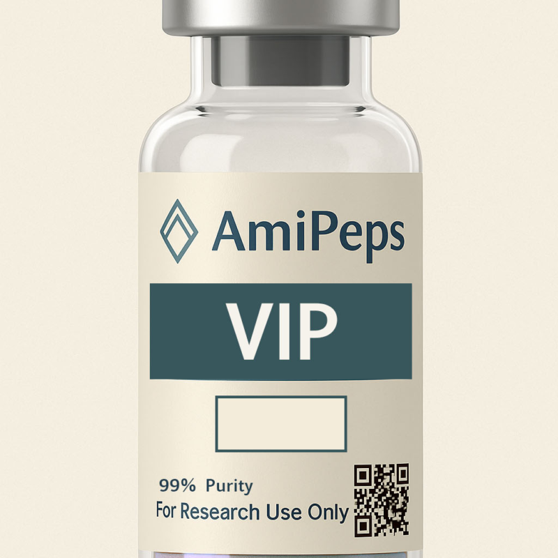 Research Peptide vial of VIP